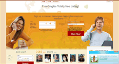 Desktop Screenshot of freesingles.freesinglescrowd.com
